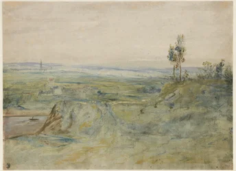 La Plaine, gezien vanaf de hoogten van Meudon